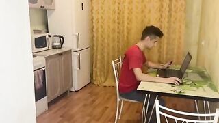 My computer broke down, called a friend to fix it, and he fucked me