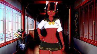 You were fucked by a hot succubus in POV style in a hentai world