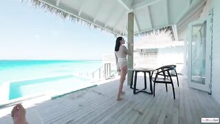 The morning is the best for having sex, especially in paradise