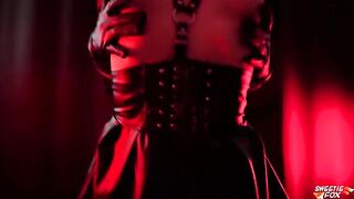 A sexy whore who turned into a vampire and fucked hard at night