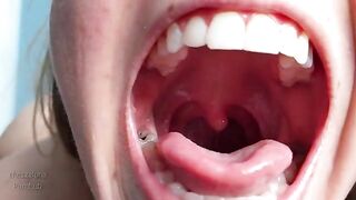A tour of my mouth full of spit, exploring every corner