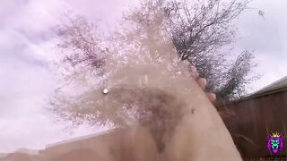 Hot stepmom seduced the pool guy with her huge boobs