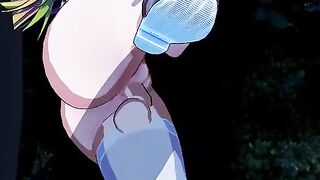 3D anime with a girl from Blue Exorcist