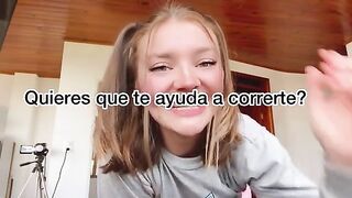 Gringa with a big ass enjoys herself in a steamy solo session