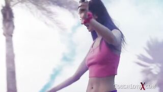 Karl Toughlove pushed boundaries with petite Eliza Ibarra in intense Toughlovex scene