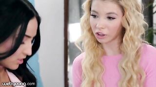 Kenzie Reeves has a hard sex session with her college bestie she’s into