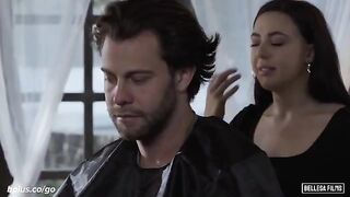 A steamy situation unfolds while stuck indoors, testing boundaries. Passion takes over!