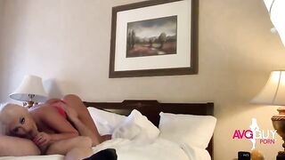 Brandi Bae shakes big ass for her fan and gets fucked hard