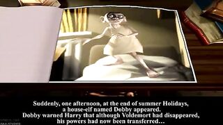 The Nasty Harry Potter meets Ginni, the sexy sister, in a steamy 3D encounter