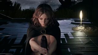 Melina got her pussy filled with cum in this intense Elden Ring scene