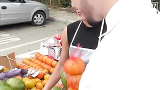 Busty Latina Melissa Lujan gets fucked in public