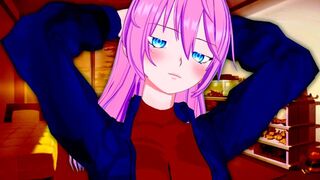 Hentai with the cute Shikimori Micchon from Koikatsu Party