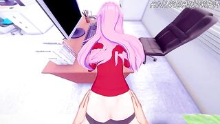 Hentai with the cute Shikimori Micchon from Koikatsu Party