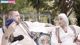 A Greek farmer’s wife gets her asshole gapped by a hot stud