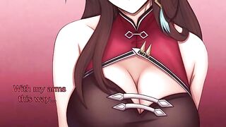 Beidou’s seductive tactics can’t be countered in this hentai joI scene