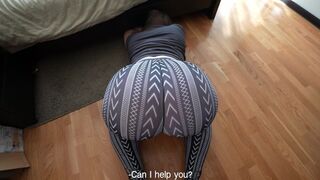 A step sister is stuck in a tough spot and gets help from her stepbrother