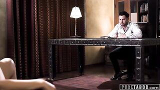 Charlotte Sins, a sex addict, convinces her therapist to have rough sex with her