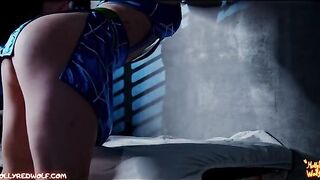 Jolyne Cujoh gets caught jerking off, leading to a thorough search by MollyRedWolf
