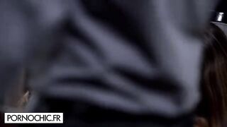 Two luxurious girls in an intense and passionate orgy scene