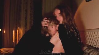 Awe-inspiring creampie video with a mix of horror and pleasure sensations