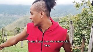 Mariana pays for her car repair with her sweet pussy