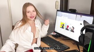 Buy an NFT from my stepsister and fuck her like a real animal
