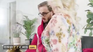 Morgan Taylor teaches her neighbor Lucas Frost to kiss