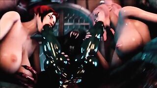 Hentai 3D uncensored Full Moon 2 Gangbang - PornR