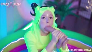 Cum is all over my body from a wet pussy dildo and anal toy fuck