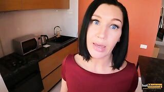 Step mom was handcuffed when the step son found her