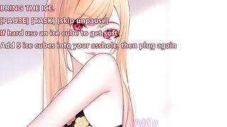 A hot futanari girl is waiting for you with her huge cock on a special day