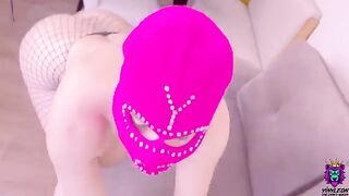 Amateur girl with a thick ass fucked in her ass hole