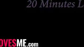 The petite vixen surprised her stepbrother with an intense blowjob on his birthday