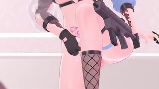 Hot VTuber action with a satisfying finish