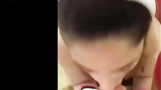 The first cumshots of a young woman, a very hot compilation