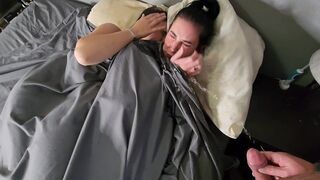 Two girls made wet their panties while making out after pissing on them
