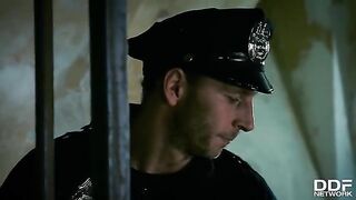 Hardcore threesome with Rosella Visconti and Chief of Staff
