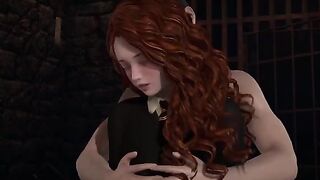 Hermione Granger and Harry Potter's forbidden encounter