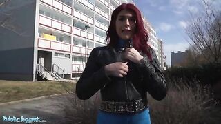 Public Agent lost tourist redhead Brit for sex in the hotel, another steamy encounter