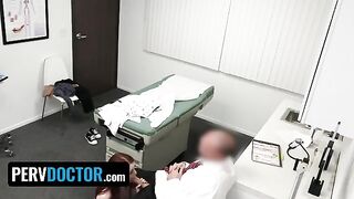 A teenage girl visits a doctor, unable to pay for treatment