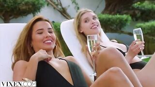 Dream girls Agatha, Freya & Lika in passionate foursome action