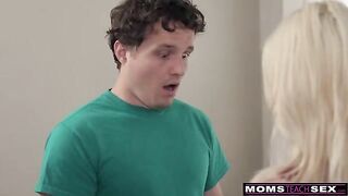 Stepson's dream is to be seduced and fucked by a hot MILF