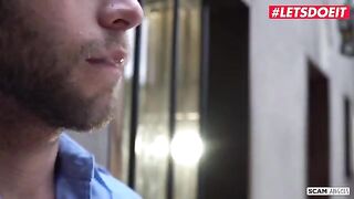 Two sexy babes Abella Danger and Zoe Monroe getting fucked in jail
