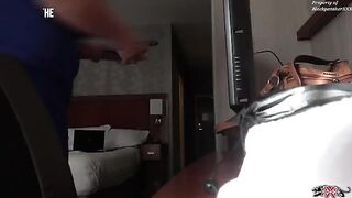 Banging hot wife’s ass in a rough session