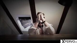Two insatiable step-sisters are sharing a sex slave in a taboo encounter