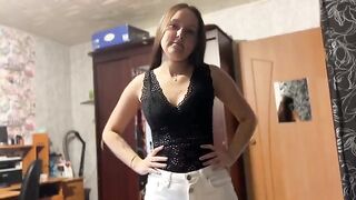 Tattooed beauty cheated on her hubby with a pizza delivery guy