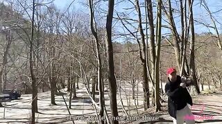 Vlog Chihuahua. A day with Kleomodel ended with a group sex in the woods