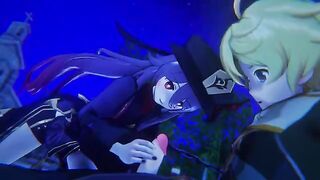 Hu Tao Genshin Impact 3D HENTAI Remake Shortver - a hot anime update!