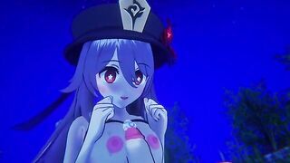 Hu Tao Genshin Impact 3D HENTAI Remake Shortver - a hot anime update!