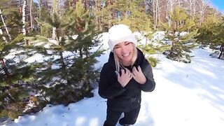 A girl got lost in the forest, but a forester came to her rescue